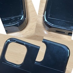 12mini 携帯カバー カード収納タイプ　訳ありの画像