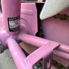 キッズ自転車の画像