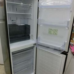 310L 2ドア冷蔵庫  2022年製 シャープ SJ-PD31H-B 幅56cm 右開き ブラック系 プラズマクラスター SHARP 札幌 西野店の画像