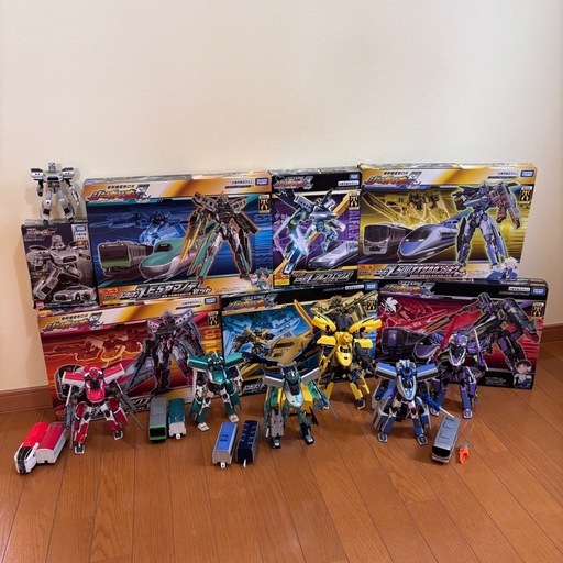 ‼️大阪市内送料無料でお届け致します‼️ シンカリオンZ 新幹線変形ロボ E5 E6 ドクターイエロー ヤマノテ オオサカカンジョウ ネックス アルファエックス ミュースカイ 7体