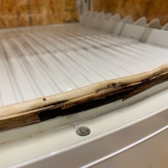 N(7670) レマコム４面ガラス 卓上冷蔵ショーケース RCS-4G98SL W430D415H1085 右開き 直接引き取り歓迎 大阪直接引き取り歓迎 大阪の画像