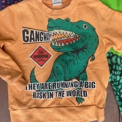 110男の子　冬服セットの画像