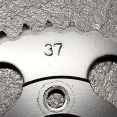 ドリブンスプロケット37T　□　スーパーカブ　リトルカブ　CD50…の画像