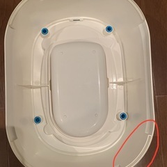 らくちんステップおまる（補助便座）の画像