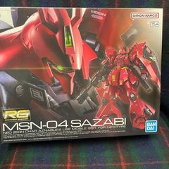 RG MSN-04 SAZABI 1/144【未組立品】 機動戦士ガンダムの画像