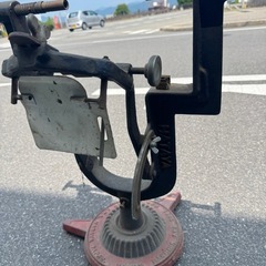 昭和 レトロ★NAGOYA HATAYA◆名古屋 畑屋 自転車 工具  振れ取り台の画像