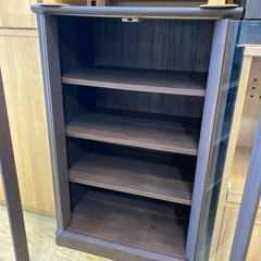 ☕️シック☕️カップボード オシャレ ブラウン 食器棚 No.2365の画像