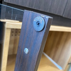 ☕️シック☕️カップボード オシャレ ブラウン 食器棚 No.2365の画像