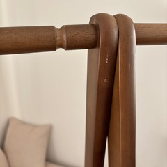 ハンガー掛け　ハンガーラックの画像