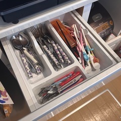 食器棚 80cm幅　ニトリ NITORIの画像