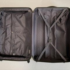 キャリーケース　グレーの画像