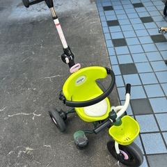 アイデス IDES 折りたたみコンポ タウン グリーン [三輪車]の画像