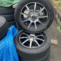 軽自動車用ホイールセットブリザックのタイヤセットの画像