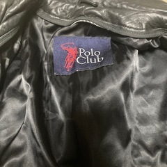 ポロクラブ革ジャンの画像