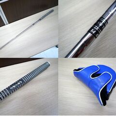 ゴルフクラブ パター 右用 アローチューブ ARROWTUBE 34インチ ヘッドカバー付き 中古 苫小牧西店の画像