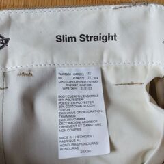 【配送可】新品未使用 DICKIES ディッキーズ 873 スリム ストレート メンズ ロングパンツの画像