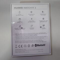 【未使用品】HUAWEI WATCH FIT 3　グレーの画像