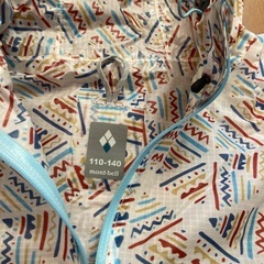 【キッズ】モンベル　レインポンチョ　110-140cmの画像