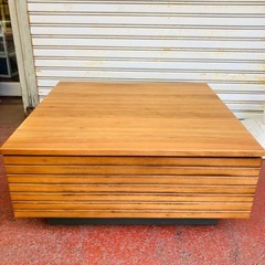 インテリア 引出し収納付リビングテーブル センター ロー ソファ 家具 テレビ台 の画像