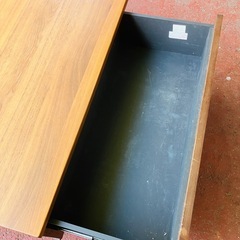 インテリア 引出し収納付リビングテーブル センター ロー ソファ 家具 テレビ台 の画像