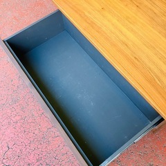 インテリア 引出し収納付リビングテーブル センター ロー ソファ 家具 テレビ台 の画像