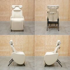 ≪★zyt2545ジ≫ 美品 タカラベルモント アイラッシュチェア Riche/リーチェ 現状品 エステ/まつパ/マツエク/リクライニング/ベッド/理美容用品/中古家具/宮城県仙台市 071101-13の画像