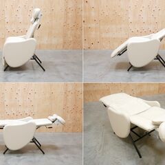 ≪★zyt2545ジ≫ 美品 タカラベルモント アイラッシュチェア Riche/リーチェ 現状品 エステ/まつパ/マツエク/リクライニング/ベッド/理美容用品/中古家具/宮城県仙台市 071101-13の画像