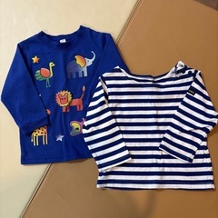 【8着】長袖と長ズボン60〜70と小さめの80の画像