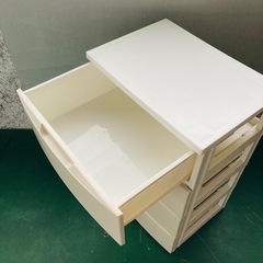 衣装ケース　収納ケース　プラスチック　引出し　4段チェスト　押入れ収納　クローゼット　の画像