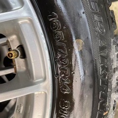 165/70R14タイヤホイールの画像
