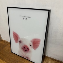 ブタさんの水晶絵の画像