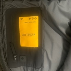 【中古】アディダス adidas Myshelter マイシェルター　ダウンコート ブラックの画像