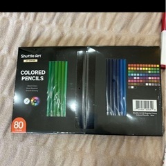 shuttle Art80色鉛筆　日本の情景塗り絵　日記帳セットの画像