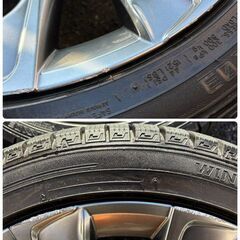 2023年製スタッドレス トヨタ クラウンクロスオーバー純正 21インチの画像