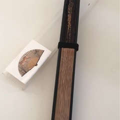 【未使用品】虎 絵 紙扇子 トラ ブラウン系 着物 和装 浴衣　の画像