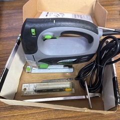 EARTH MAN アースマン オービタルジグソー JSW-100sc 高儀 最近未使用の画像