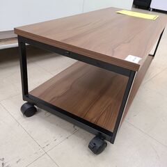 J1773【リユースのサカイ柏店】NITORI　ニトリ　キャスター付TV台　ヴューア80　ブラウン　クリーニング済　の画像