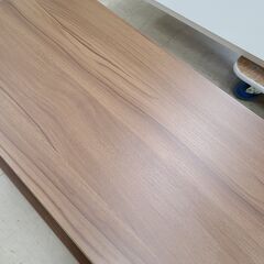 J1773【リユースのサカイ柏店】NITORI　ニトリ　キャスター付TV台　ヴューア80　ブラウン　クリーニング済　の画像