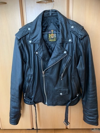 革ジャン　ライダースジャケット