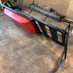 「値下げ中」スノーモービル用ソリ　
　の画像