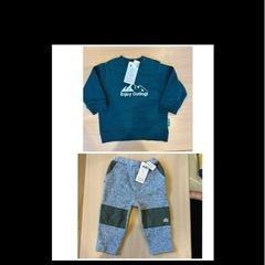 新品LOGOS セットアップウエアー　 トレーナーサイズ80の画像