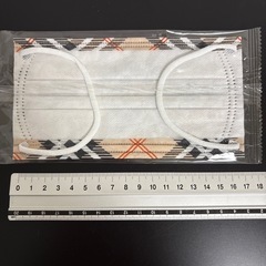 不織布マスク１０枚　日本製の画像