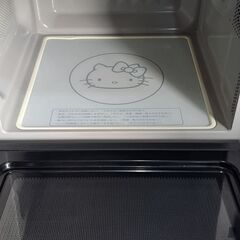 【リサイクルショップどりーむ天保山店】No.4932　レンジ　ヤマダ　2017年製　キティちゃんコラボ商品　おすすめ商品です(≧▽≦)の画像