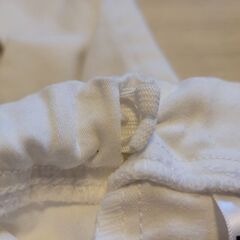 【新品未使用】GU 白 ホワイト スキニーパンツ 120cm キッズ 子供服の画像