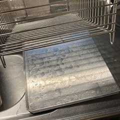 無印良品洗カゴ　新品スポンジ置きつき
の画像