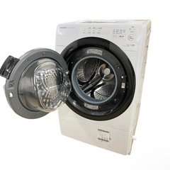 【美品】2023年式　SHARP ドラム式洗濯機の画像