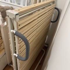 ニトリしんぐるシングル折り畳みべベッドの画像