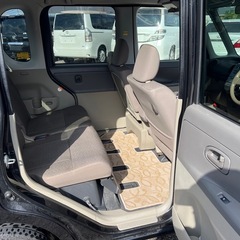 分割OK  即納車OK  ダイハツタント 車検9年４月　平成23年式　14万キロ　修復歴なし　スマートキー　左側電動スライドドア　社外アルミホイール　オートエアコンの画像