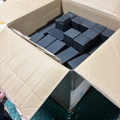 切り子グラス　緑　まとめ売りの画像