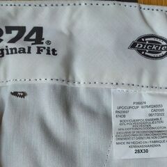 【配送可】新品未使用 DICKIES ディッキーズ 874 オリジナルフィット ワークパンツの画像